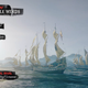 Before entering a hunting grounds map, players are given a “fortune” which establishes some of the settings for that version of the game’s shared ocean. The developer estimates that about 10 people will share a vast space, along with AI ships.